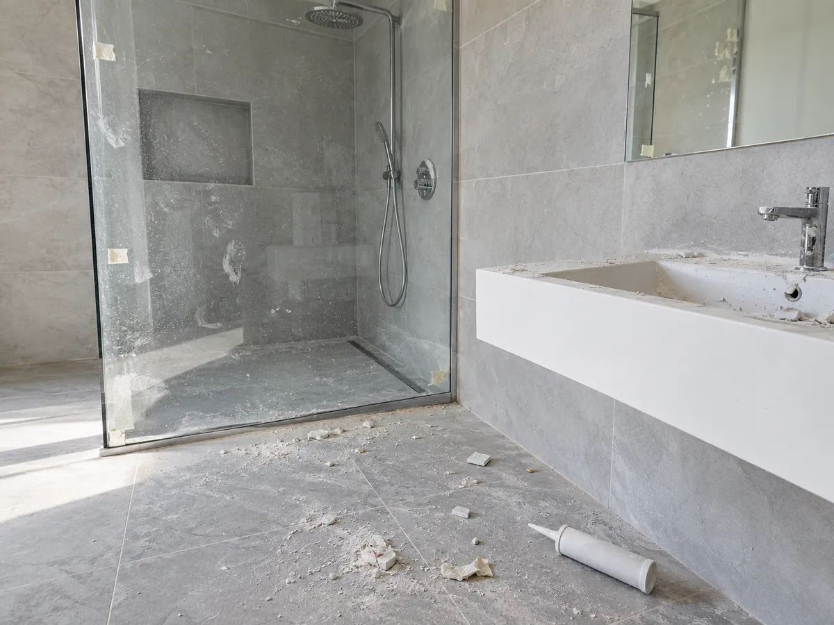 Casa de banho pós-obra — Antes
